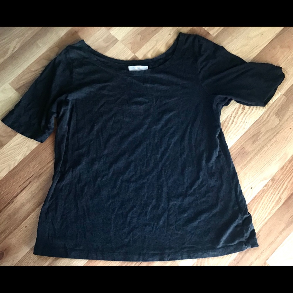 1-2xl Synergy Organic Free Trade Boatneck Top